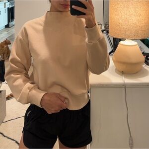 Mock neck sweater